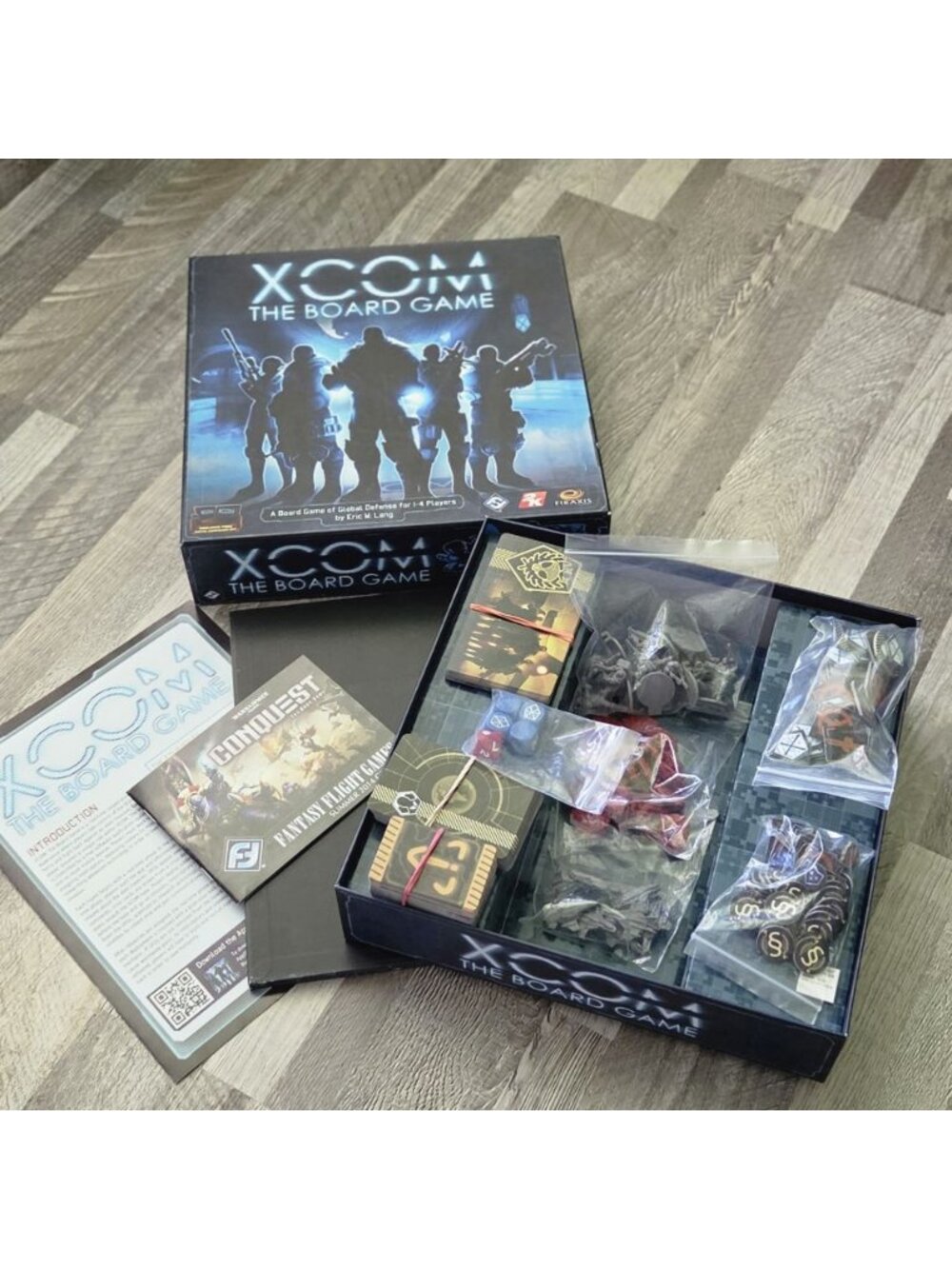 XCOM: The Board Game (Fantasy Flight) - Great Condition - MISSING 2 CARDS